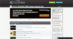 Desktop Screenshot of pokerinside.com